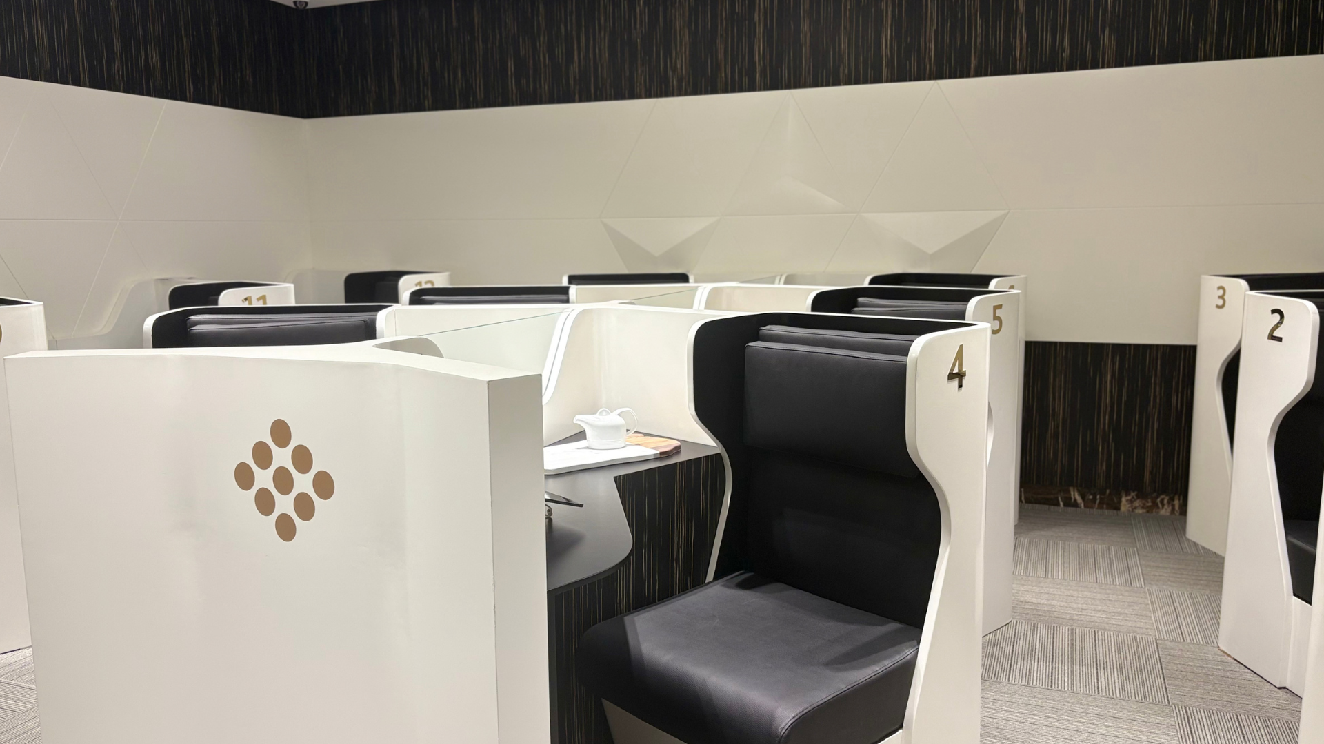 FTP Academy white VIP training room