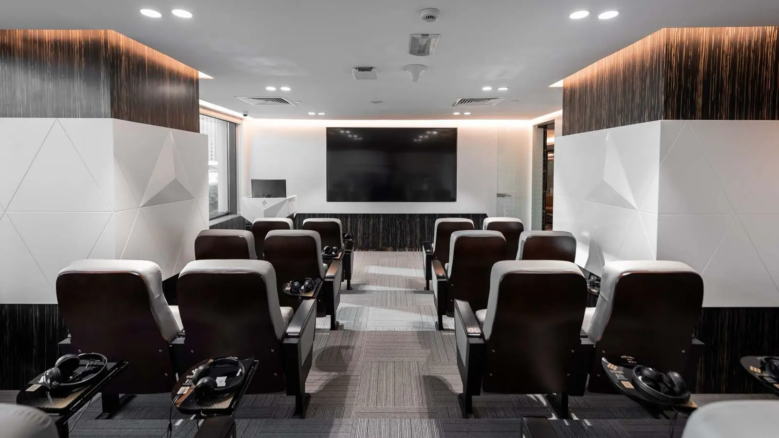 Purpose-built FTP Academy auditorium for training and executive sessions