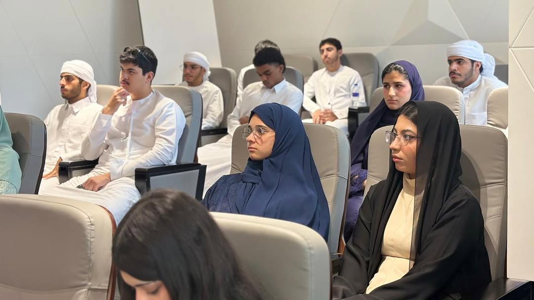 Dubai College of Tourism students exploring departments and career pathways at FTP