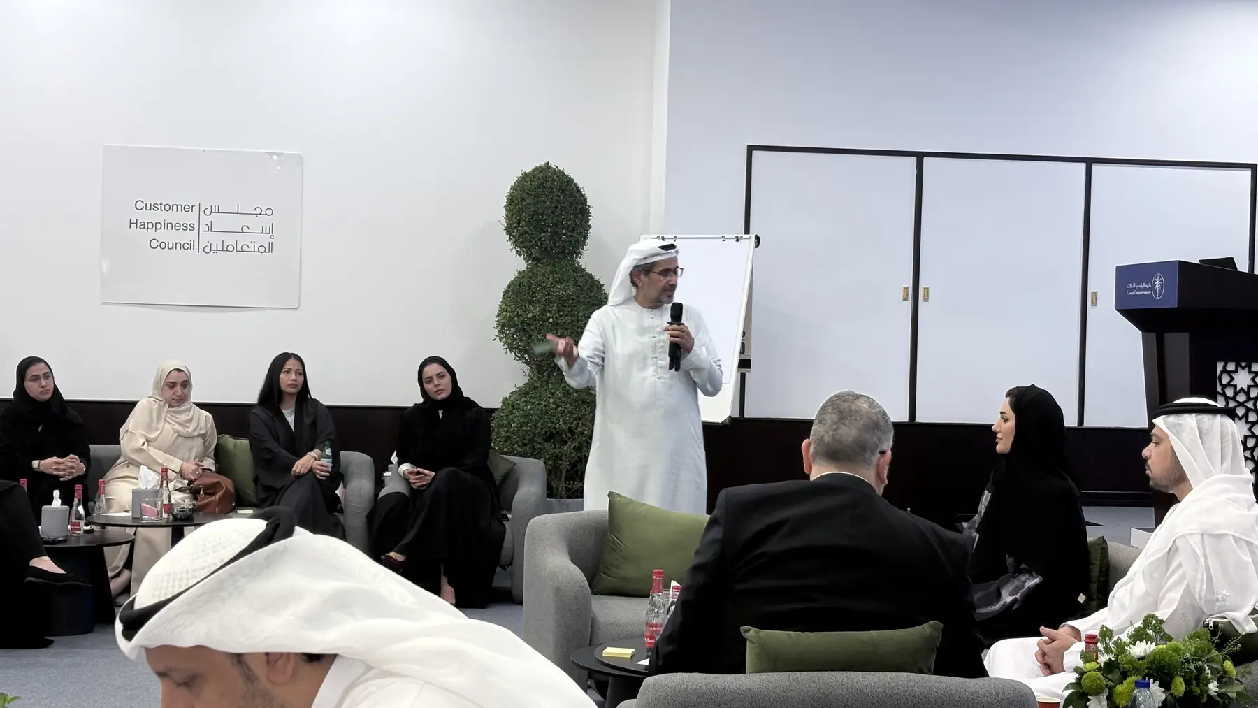 Stakeholder Solutions Workshop participants comparing practical ideas