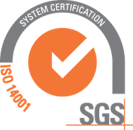 ISO 14001 SGS system certification mark